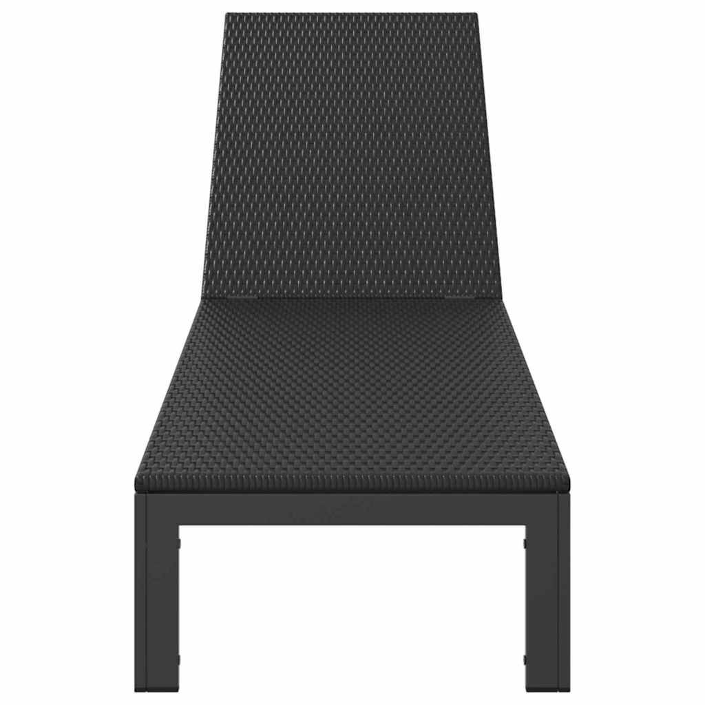 Vidaxl - Transat polyrotin Noir vidaXL 42004129 - Image 5