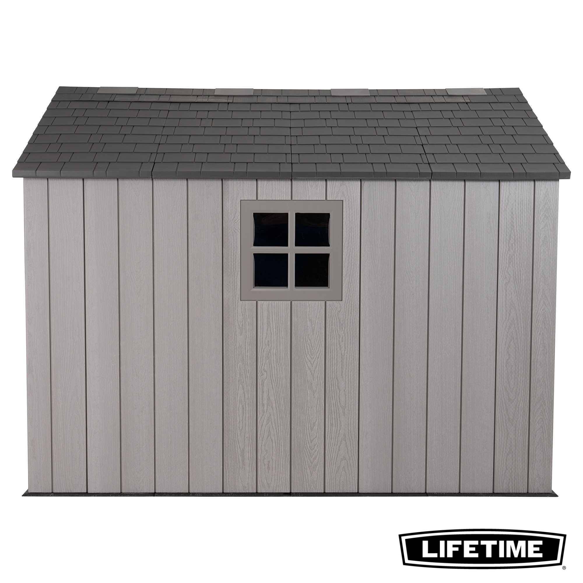 Lifetime - Abri de jardin résine Rough Cut 7.38m2 (2.43x3.04m) LIFETIME #60356 - Image 2