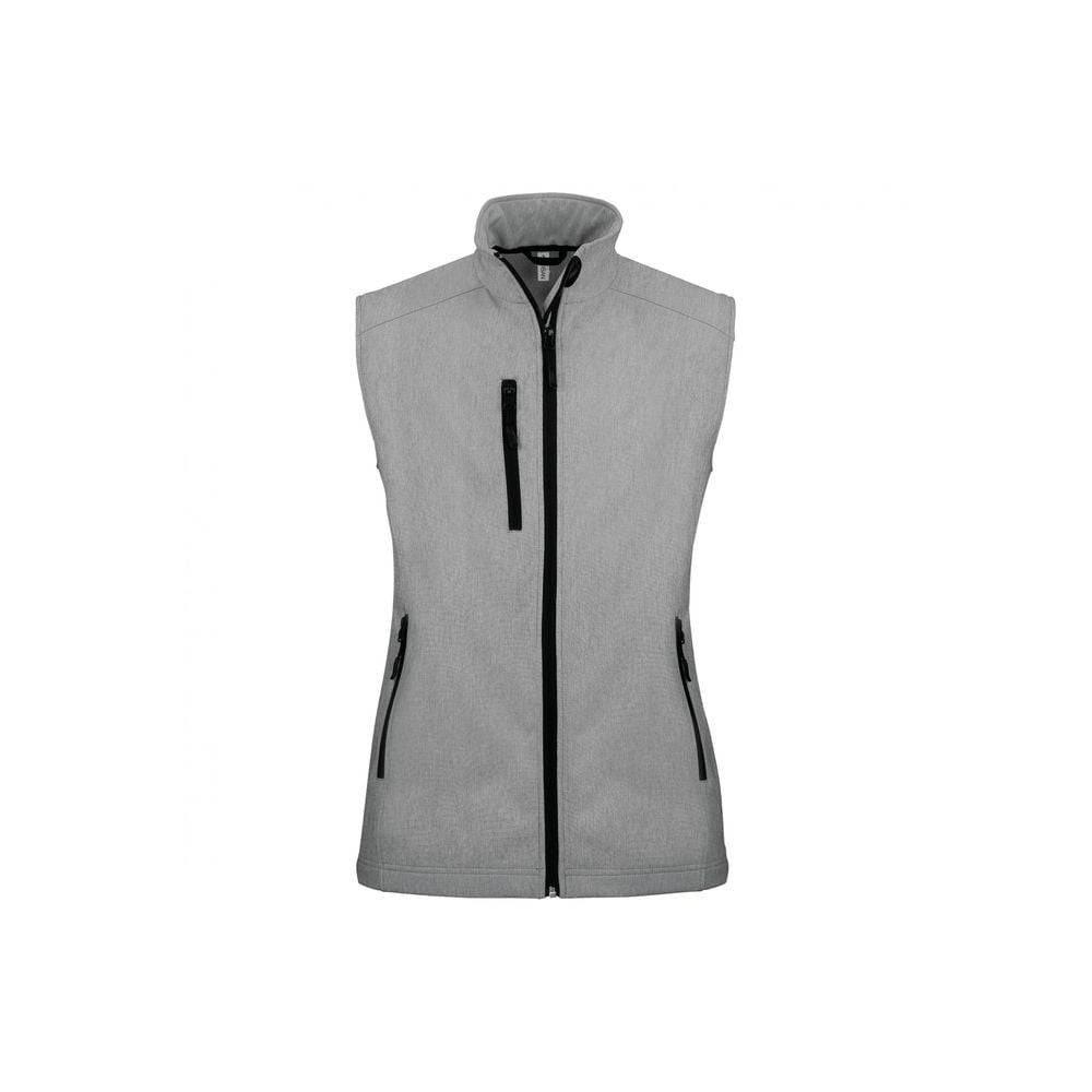 Bodywarmer Softshell femme Kariban imperméable Gris XXL - Image 1