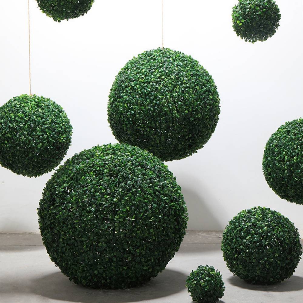 Suspension Décorative Plante Artificielle Milan 18 cm - Lot de 2 - Décoration Plafond Réaliste - Lytech - Image 1