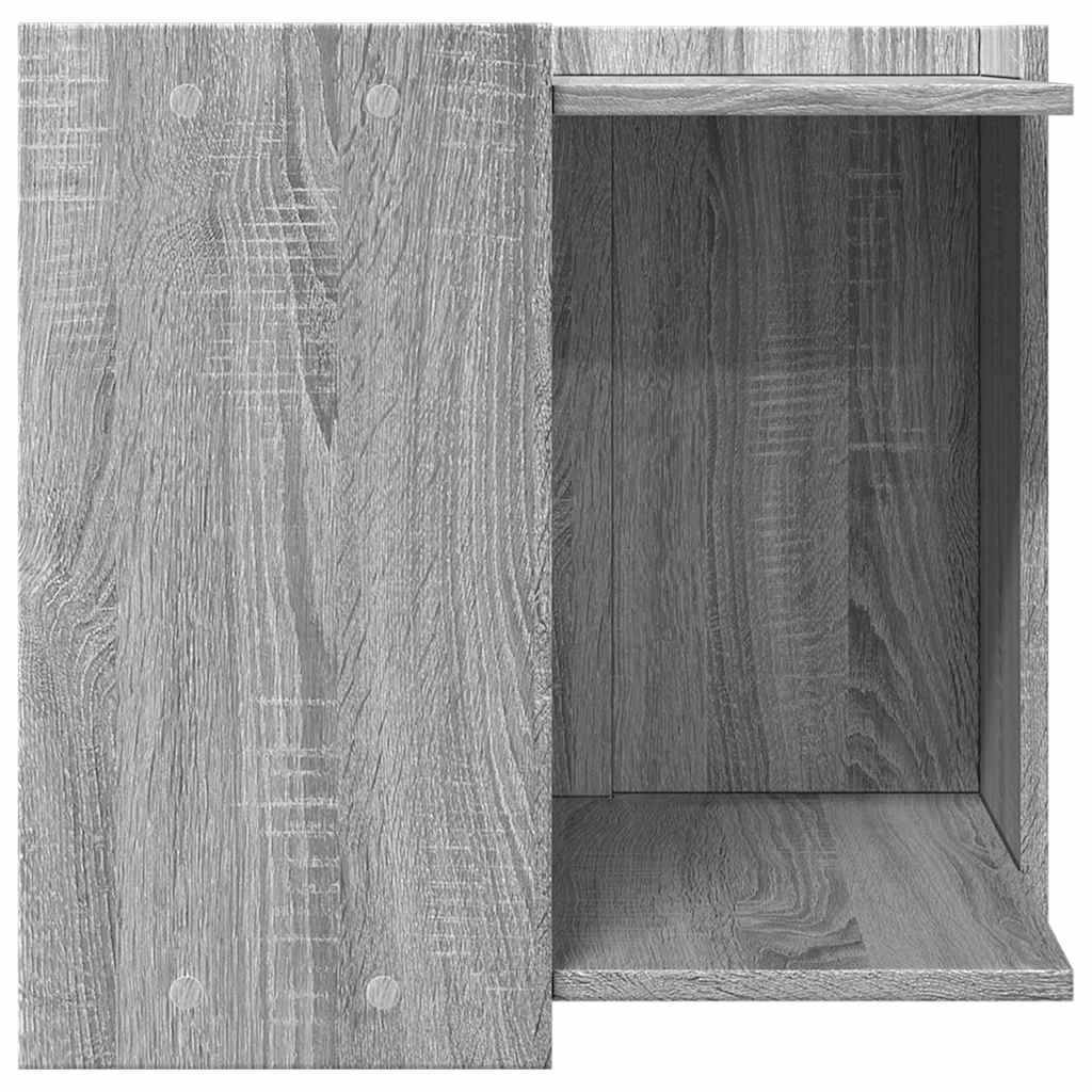 Vidaxl - Meuble de bac à litière pour chat sonoma gris bois d'ingénierie vidaXL 857756 - Image 7