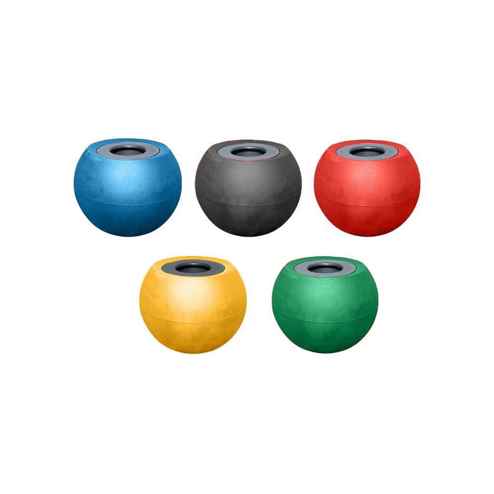 Plast'Up Rotomoulage - Pots de fleurs sphérique xxl speranza 325l jo 2024-lot de 5 - Image 1