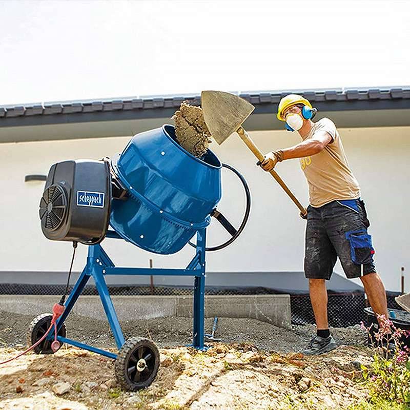 Scheppach - Bétonnière SCHEPPACH MIX160 230V 50Hz 650W 160L Scheppach - Image 3