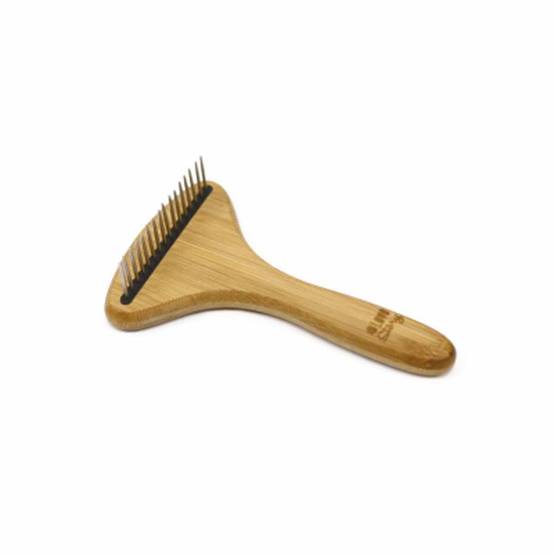 Peigne à Démêler Chien & Chat "Bambou" 17cm Naturel