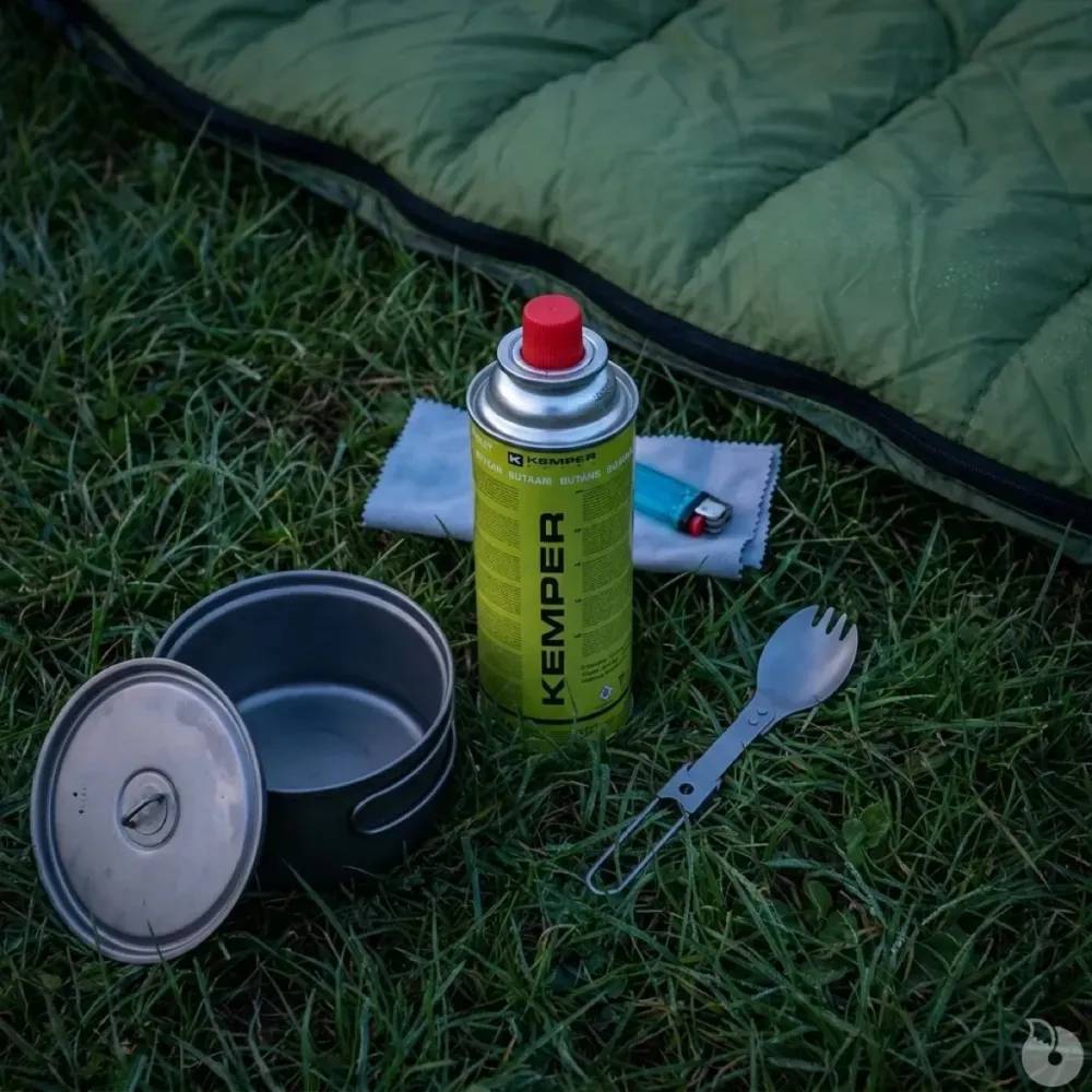 Cartouche de gaz butane 220 gr à baillonnette Réchaud Désherbeur Camping KEMPER - Image 3