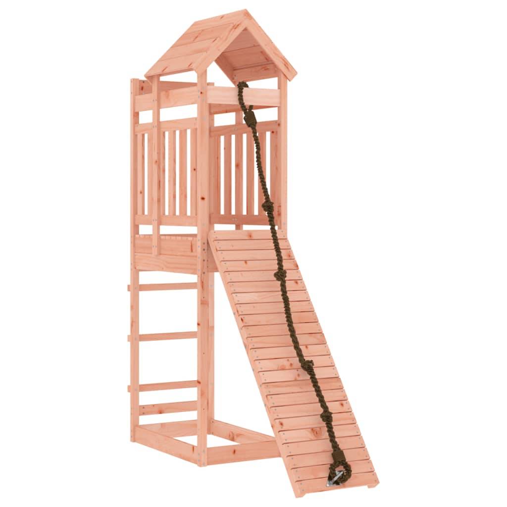 Helloshop26 - Maisonnette de jeu avec mur d'escalade 177 x 64 x 238 cm bois massif douglas - Image 1