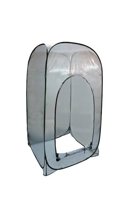 Jany France - Facil-Serre - mini serre haute - L.100xP.100CMxH.185 cm - Housse en PVC Jany