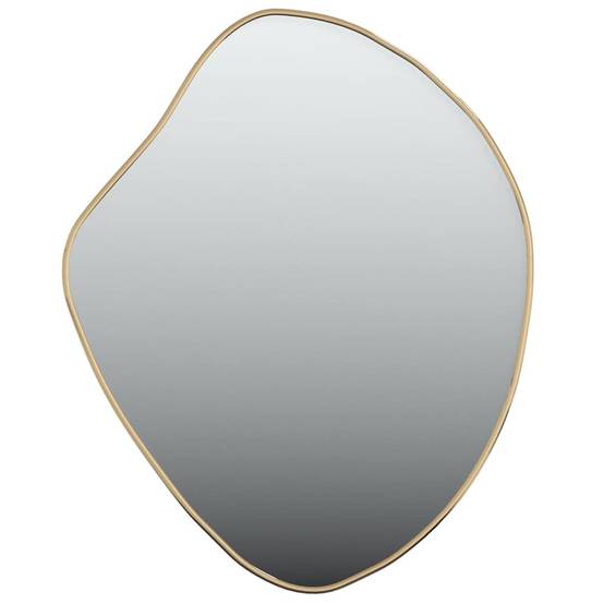 Miroir mural Doré 60x50 cm Maison Chic - Image 1
