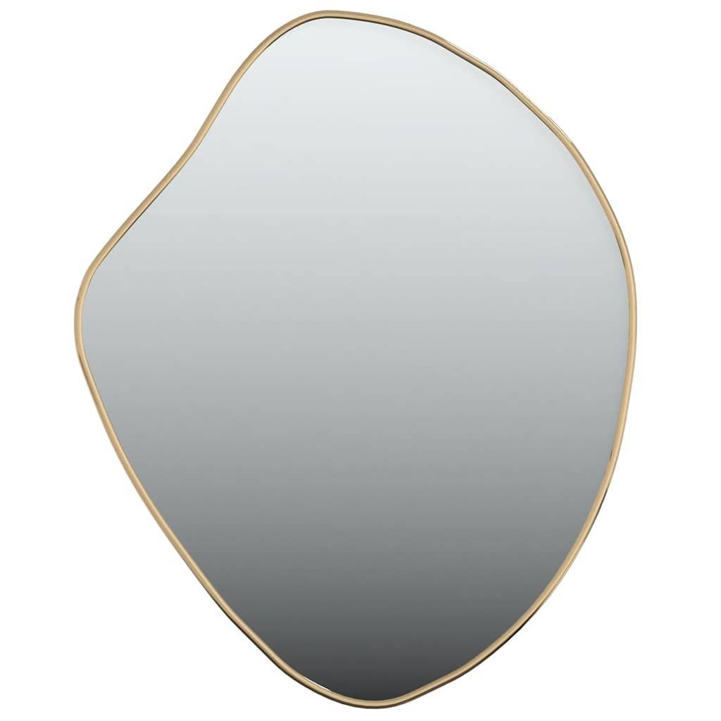 Miroir mural Doré 60x50 cm Maison Chic - Image 1