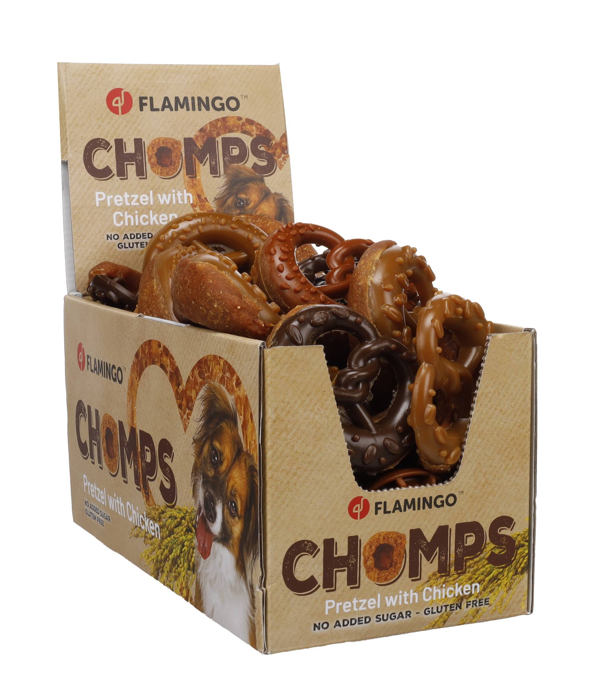 Friandises en lot pour chien bretzel avec poulet - Image 1