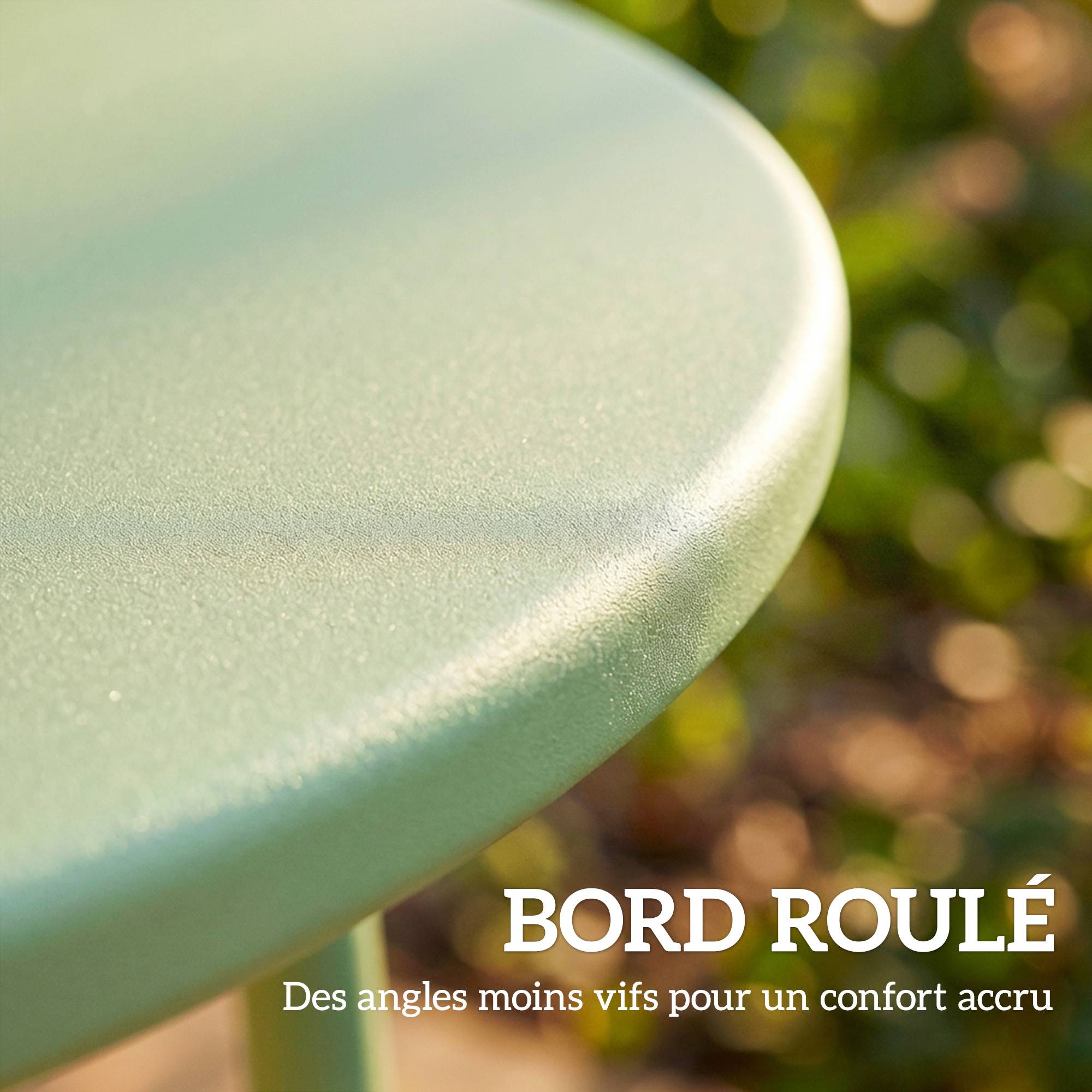 PANGIVO - Table basse de jardin métal vert 48 x 48 x 51 cm - PANGIVO - Image 6