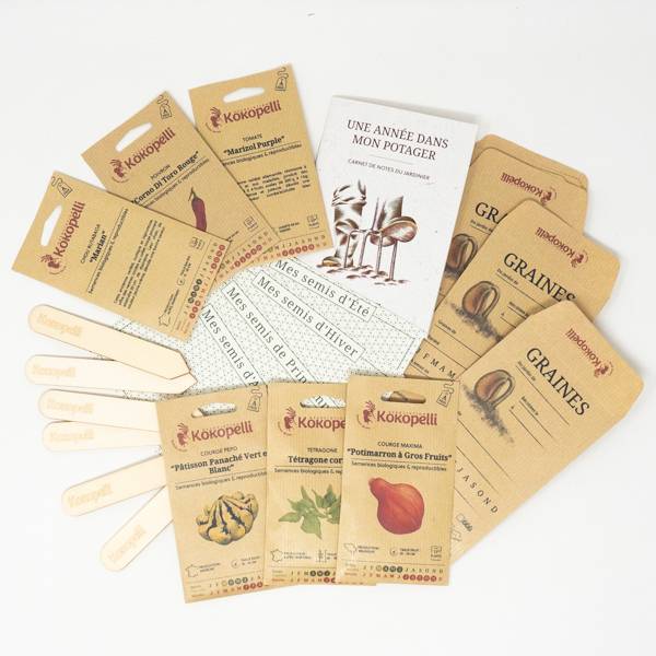 Coffret de graines bio Des variétés anciennes - Image 1