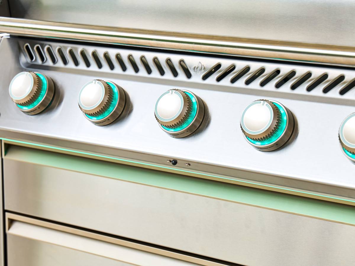 Napoleon - Barbecue à gaz Prestige PRO 665 + Sizzle Zone + Brûleur arrière - Inox - Image 7