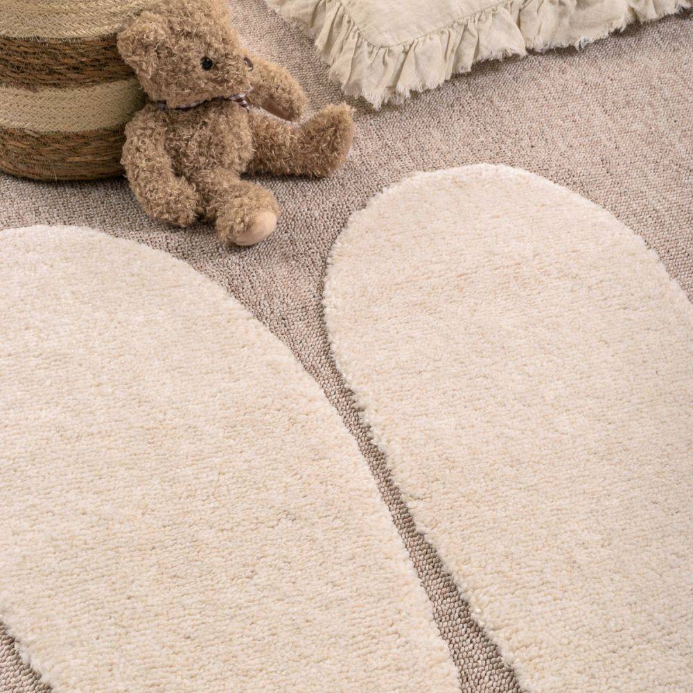 Jardindeco - Tapis intérieur en polyester Fantine lapin 170 x 120 cm - Image 2