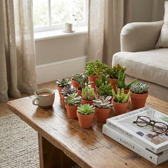 Mix Mini Succulentes - H10cm - Image 1