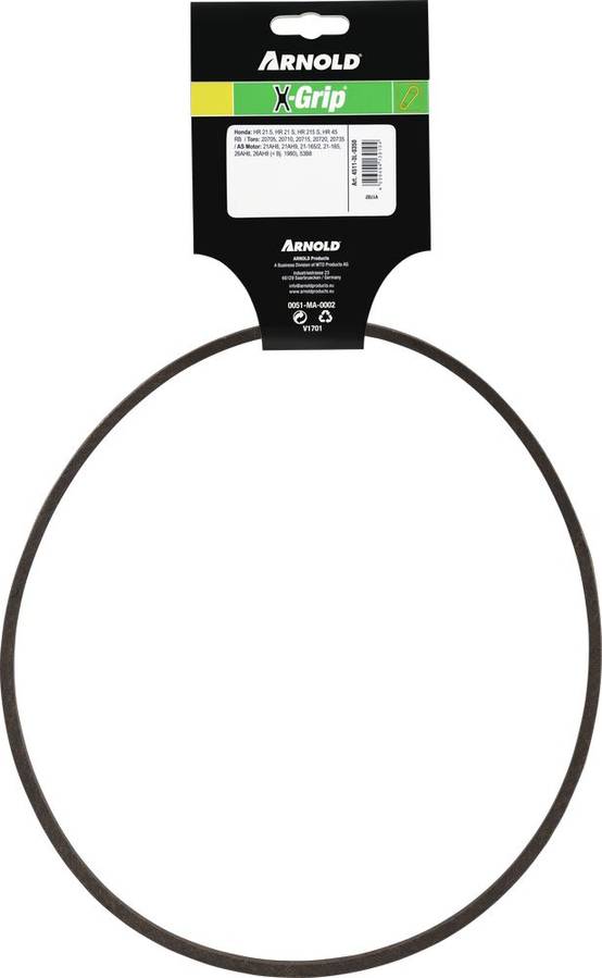 Arnold - Courroie trapézoïdale X-Grip V de type 3L350 Arnold - Image 4