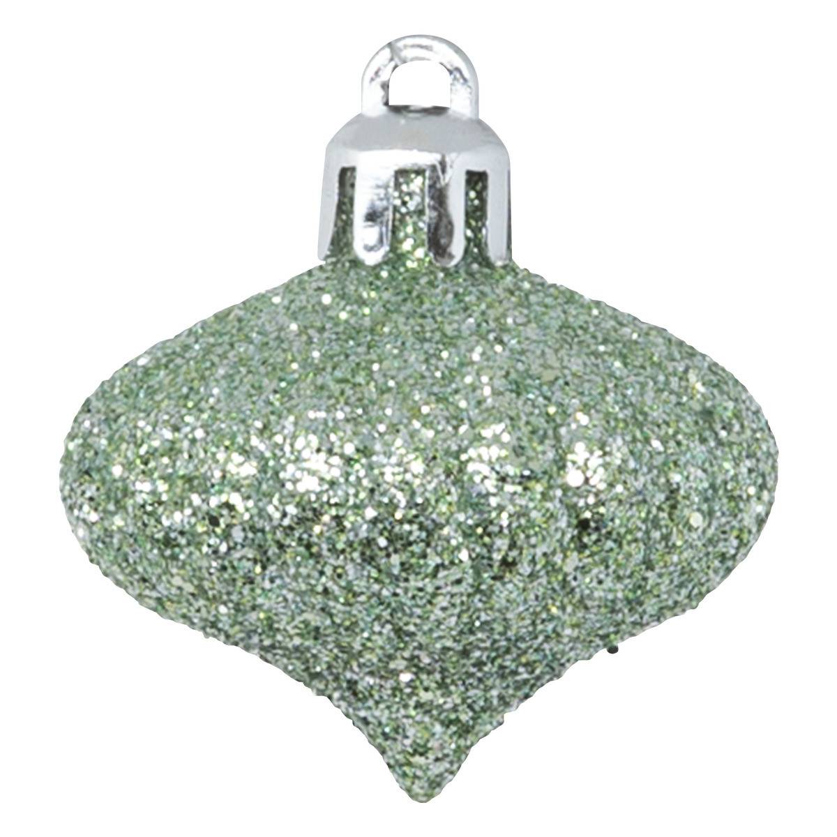 Atmosphera - Kit de 18 Boules de Noël vert amande ATMOSPHERA CREATEUR D'INTERIEUR - Image 6