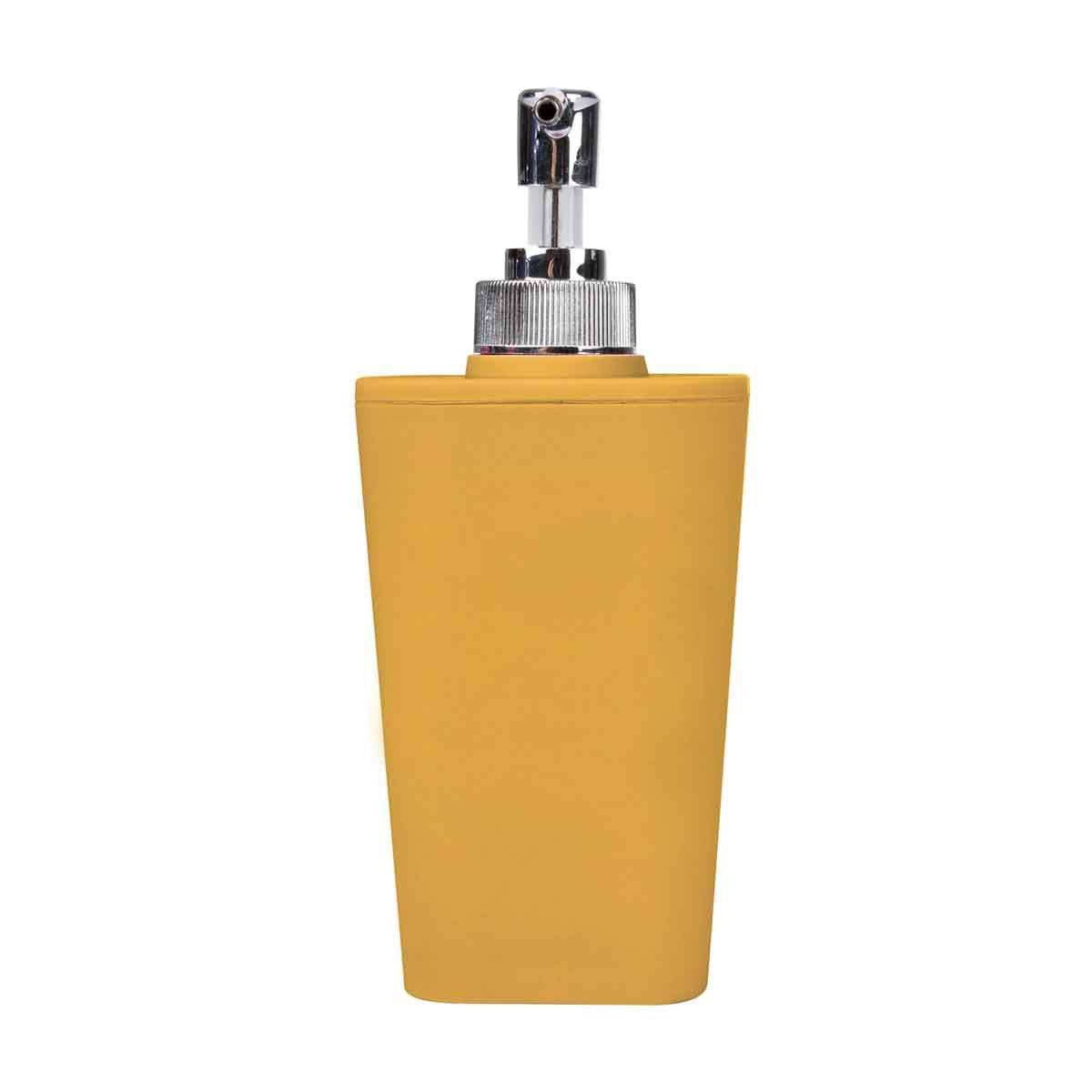 Distributeur de Savon Soft Touch "Vitamine" 18cm Ocre - Image 2