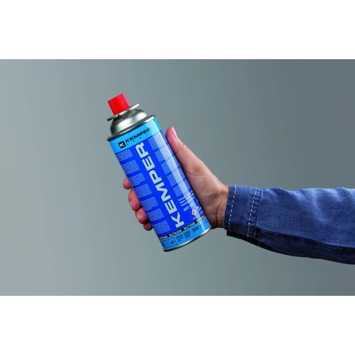 Réchaud à gaz portable 2200W INOX + 4 cartouches de gaz + Malette de transport Cuisson Extérieure Camping Van Trek KEMPER - Image 6