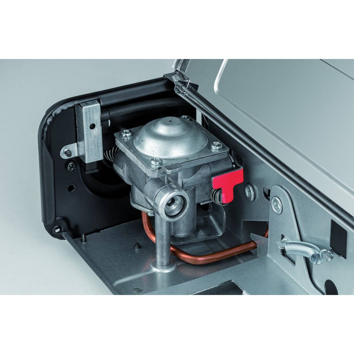 Réchaud à gaz portable 2200W INOX + 4 cartouches de gaz + Malette de transport Cuisson Extérieure Camping Van Trek KEMPER - Image 7