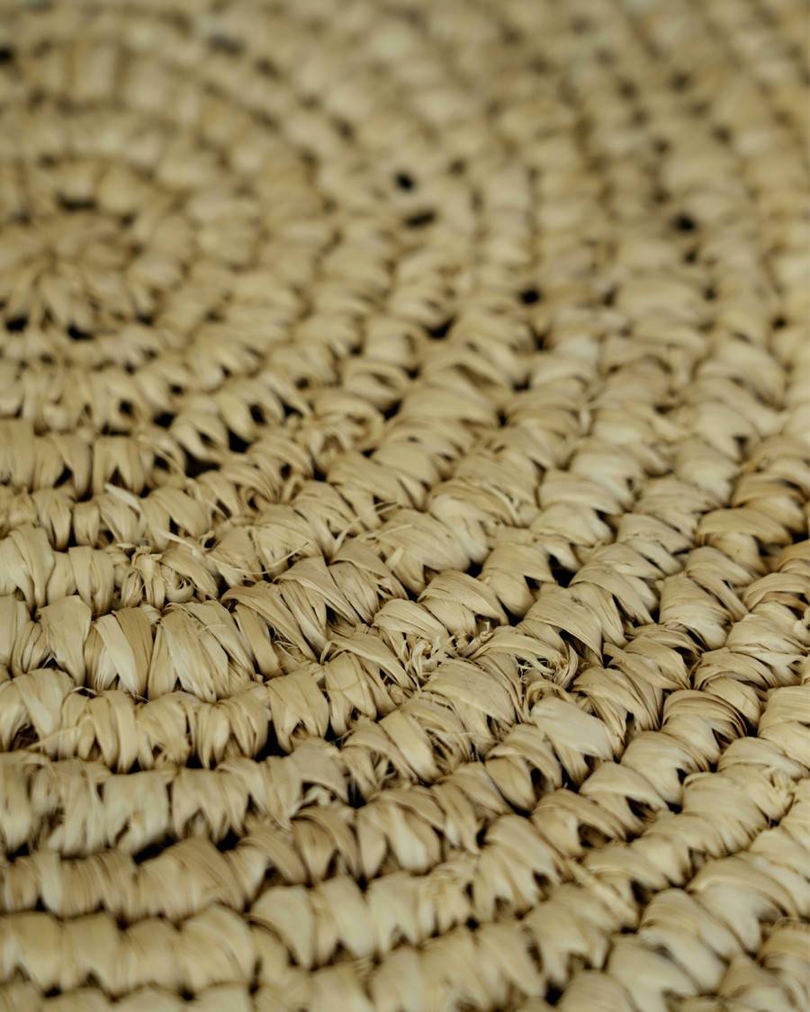 Rina - Pouf en Raffia - UNIQKA - Image 3