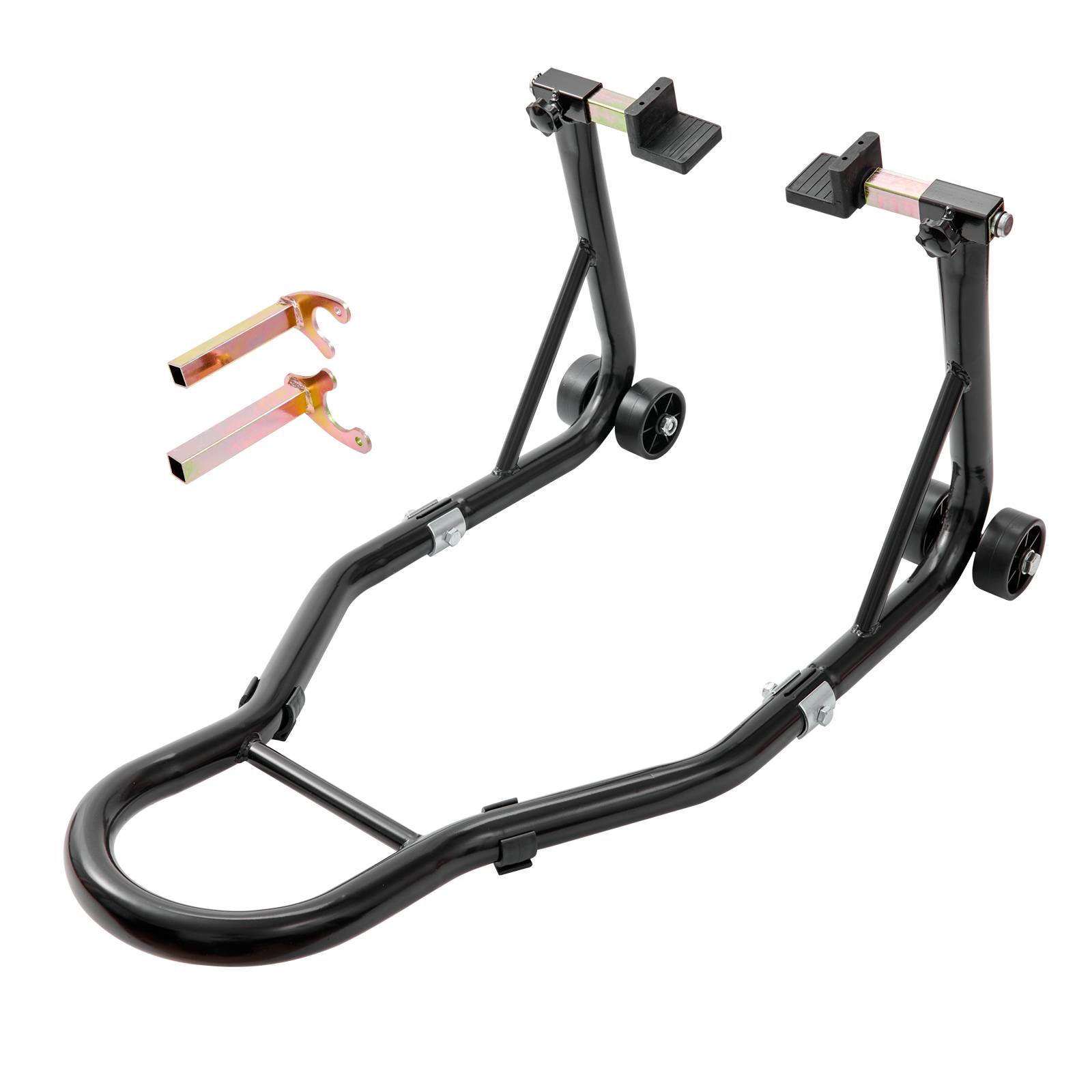 VEVOR Béquille Moto Roue Arrière Charge 0,39 T, Bras Réglable, Compatible Roue Ø350 mm. - Image 1
