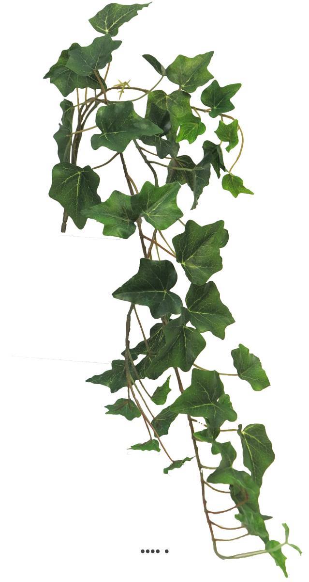 Lierre artificiel en chutes, 3 ramures, L 80 cm Vert - BEST - couleur: Vert - Image 3