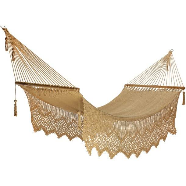 Hamac Del Sol - Hamac à barre Deluxe León L Beige- Hamac del Sol - Image 1