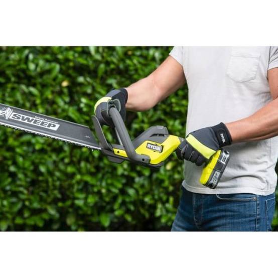 RYOBI - Taille-haies LINEA 18V ONE+ - design en ligne - lames 55 cm - écartement 24 mm - sans batterie ni chargeur - RY18HT55A- - Image 4