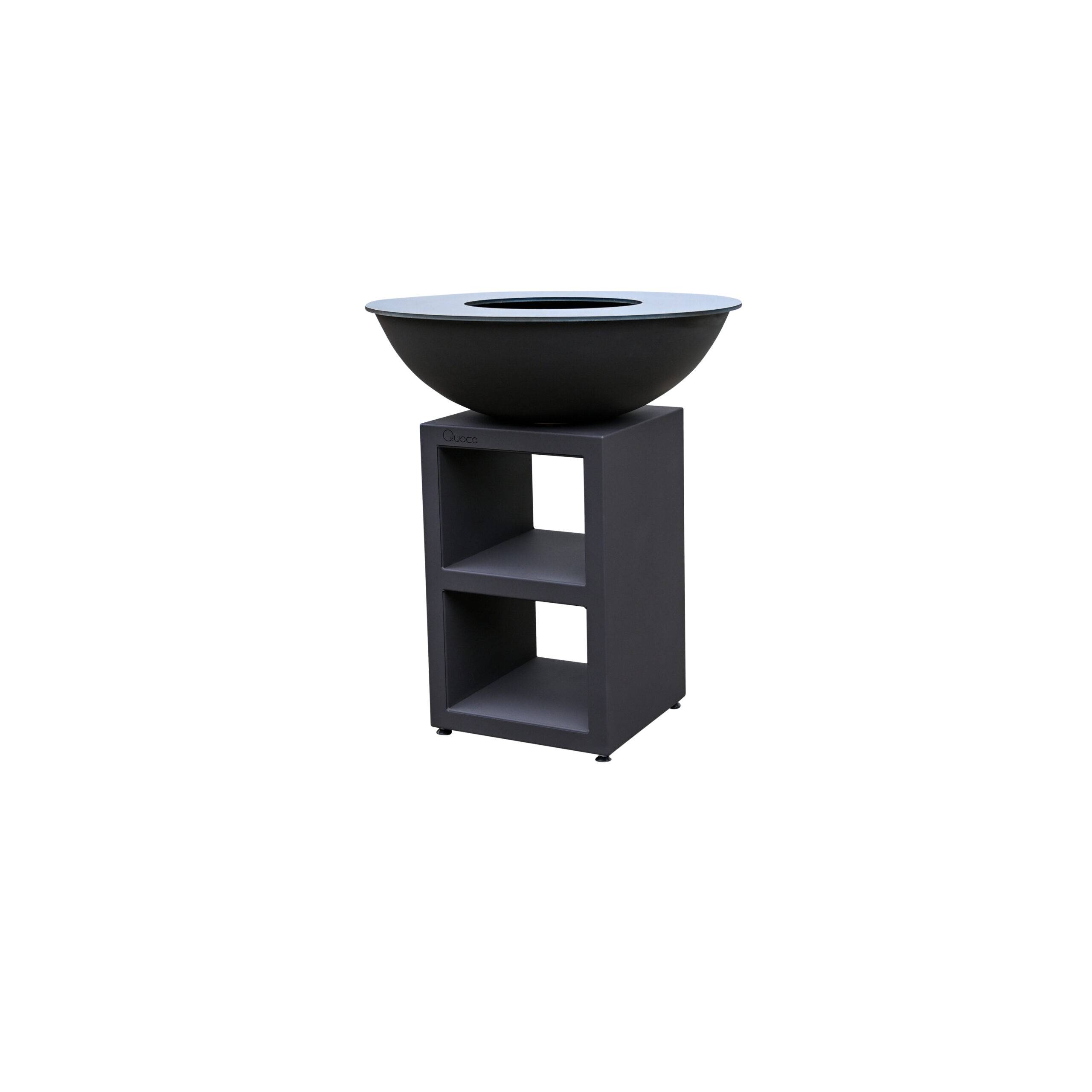 Quoco - Brasero Piatto Medium Noir Ø84 - Quoco - Image 3