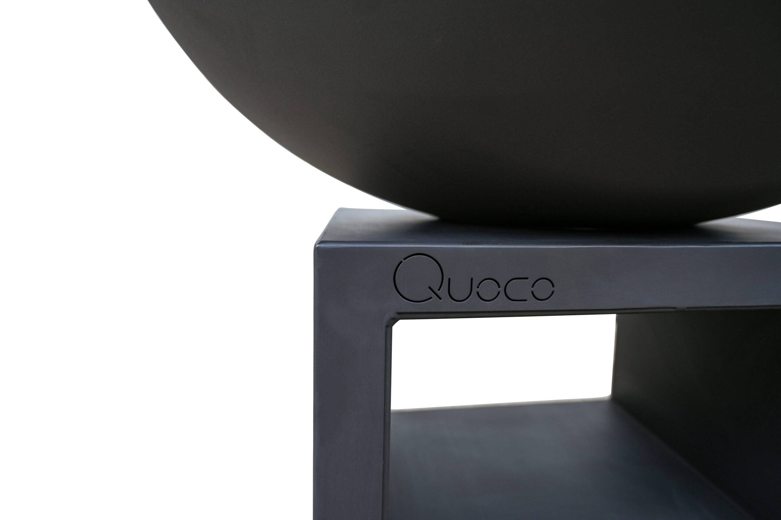 Quoco - Brasero Piatto Medium Noir Ø84 - Quoco - Image 4