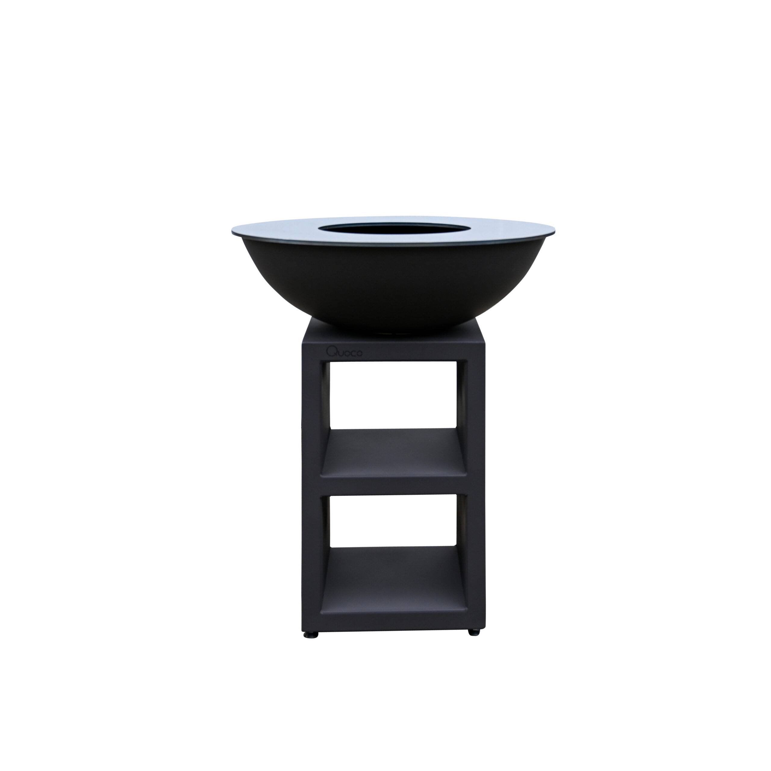Quoco - Brasero Piatto Medium Noir Ø84 - Quoco - Image 1