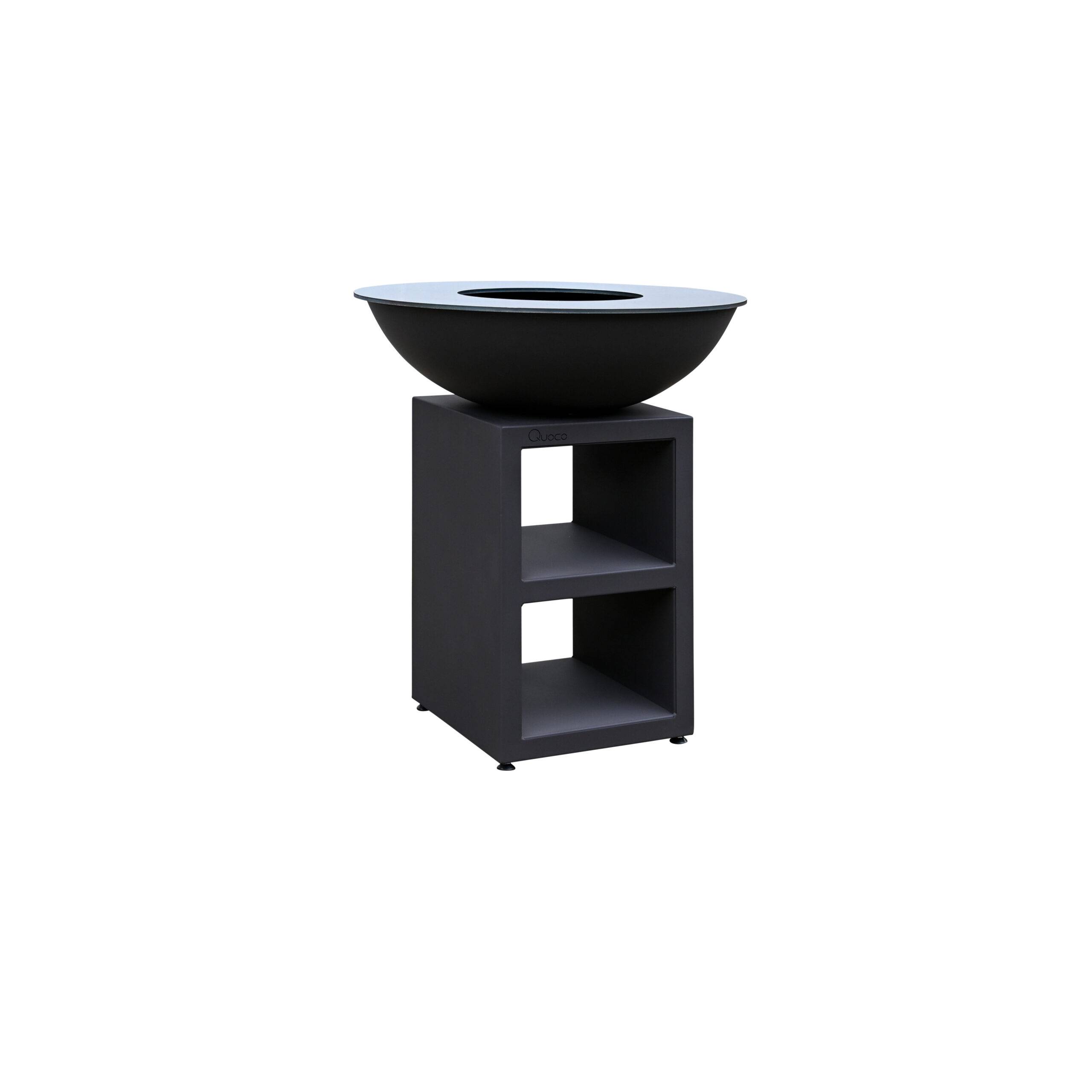 Quoco - Brasero Piatto Medium Noir Ø84 - Quoco - Image 2