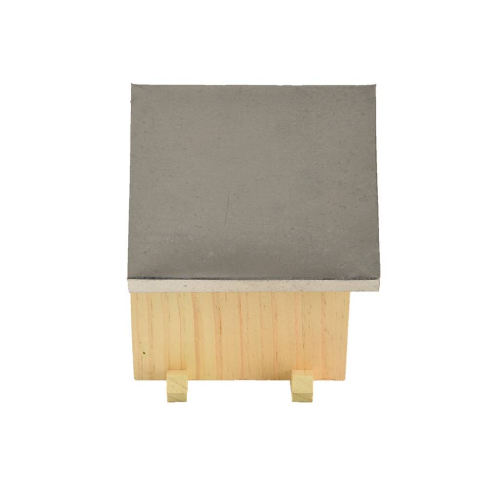 Animallparadise - Maison à abeilles carrée, hauteur 18 cm en bois - Image 7