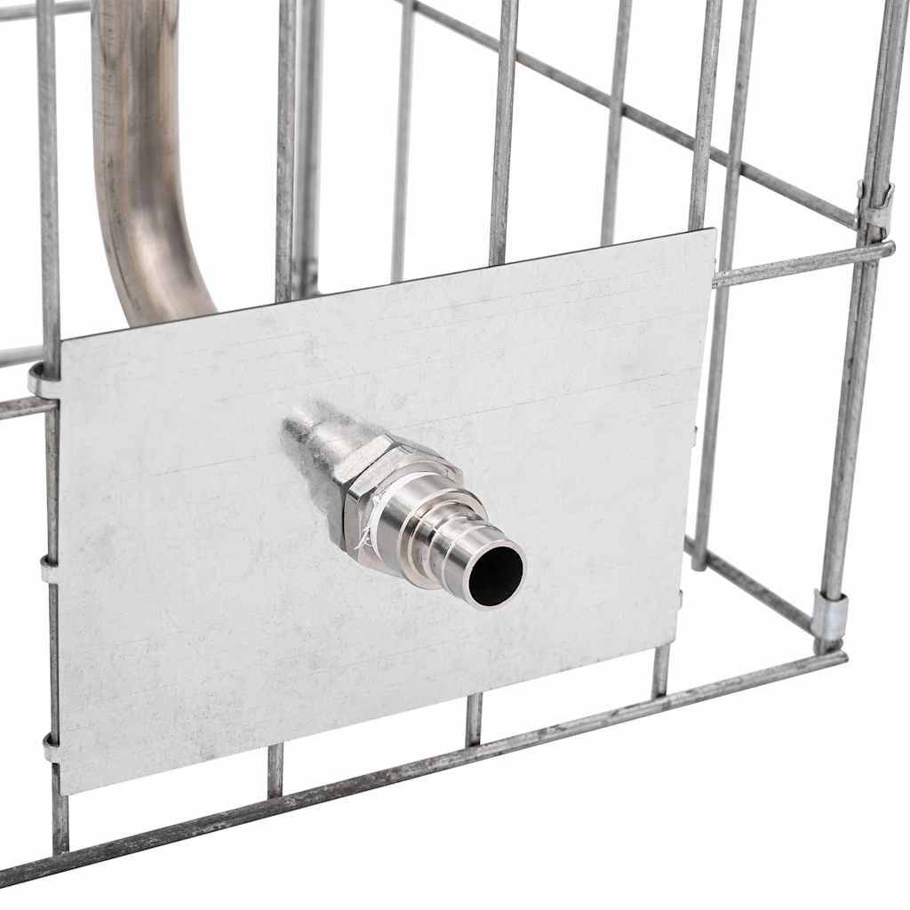 PANGIVO - Robinet gabion acier inoxydable argenté 25 x 25 x 100 cm - PANGIVO - Image 8