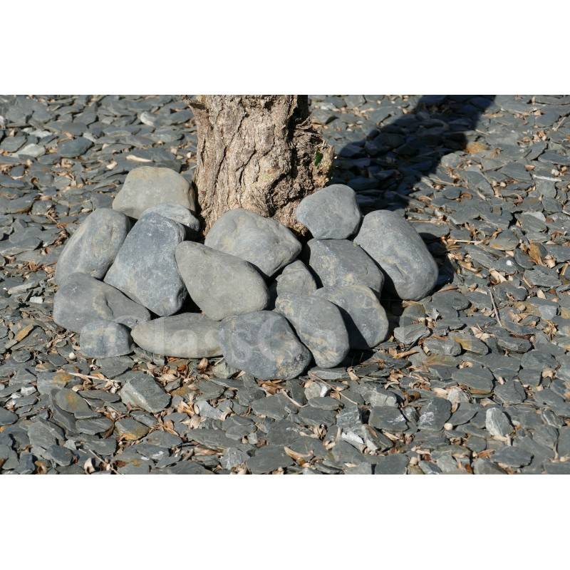 Gros Galet NOIR Mat 100-200 - pack 10 Galet - Image 8
