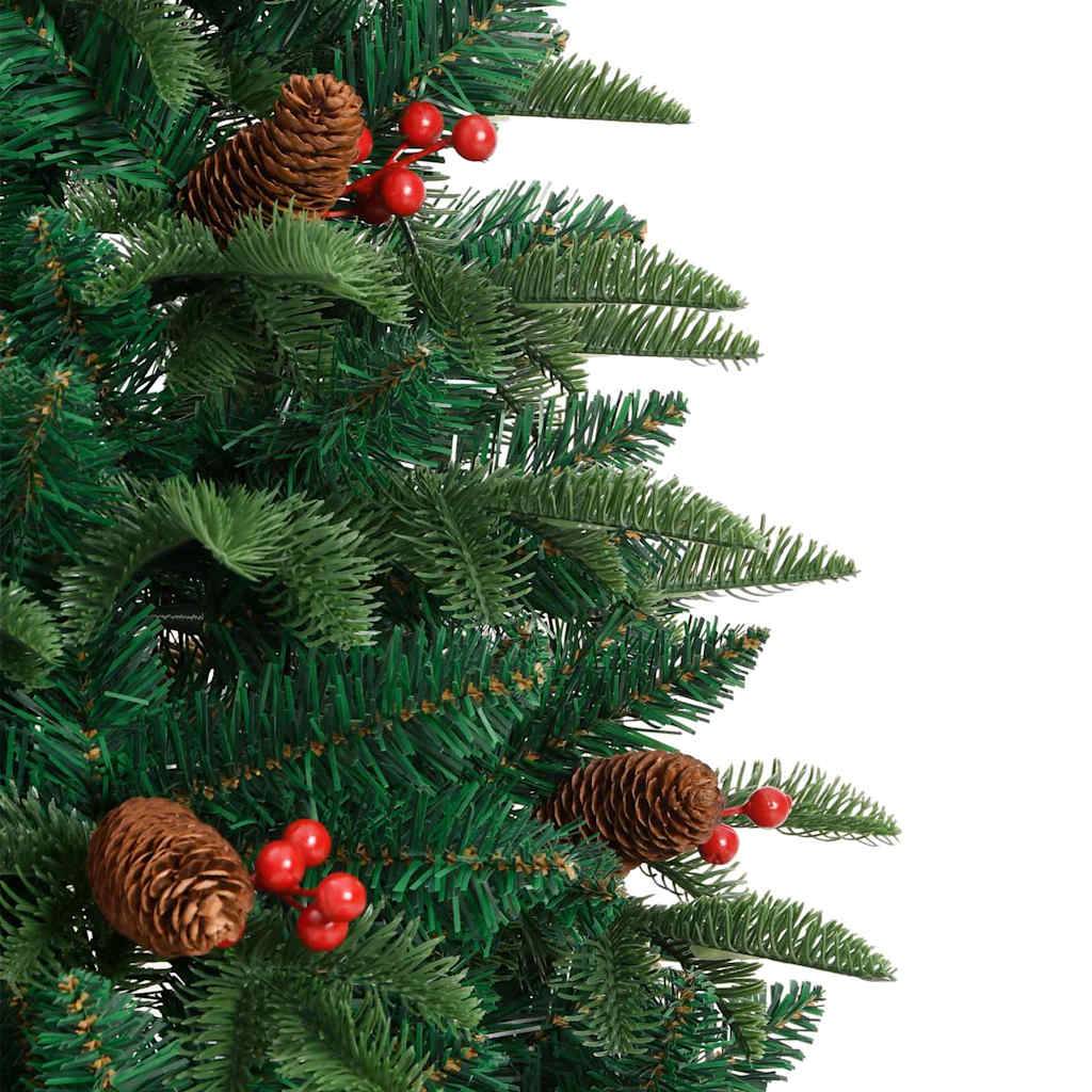 Sapin de Noël | Arbre de Noël artificiel Vert 150 cm PVC, métal et plastique Maison Chic - Image 8