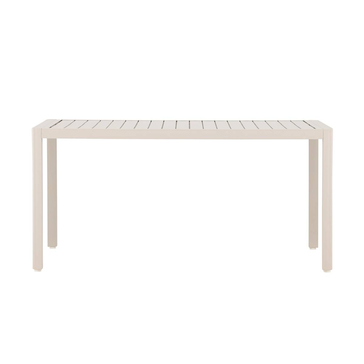 Paris Prix - Table de Jardin "Giardini" 150cm Beige - Image 2