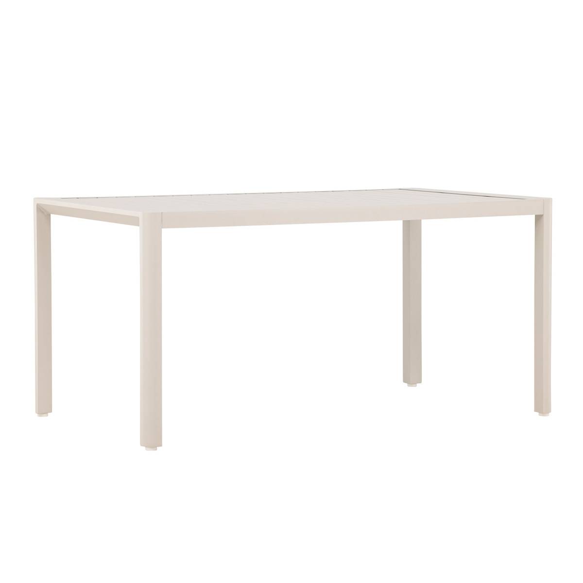 Paris Prix - Table de Jardin "Giardini" 150cm Beige - Image 1