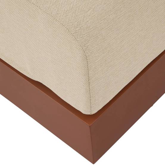Hesperide - Pouf de jardin Allure acajou Hespéride - Image 3