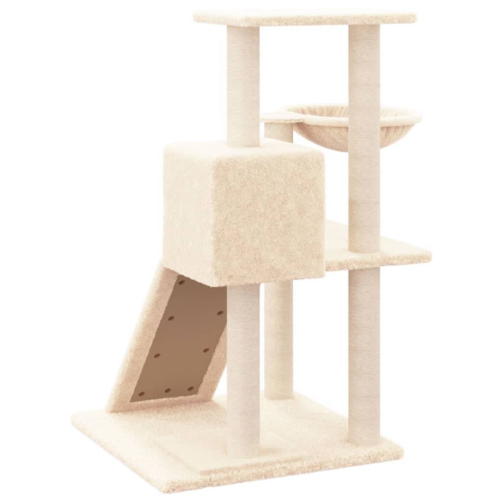 Vidaxl - Arbre à chat avec griffoirs en sisal Crème 82 cm vidaXL 171666 - Image 6