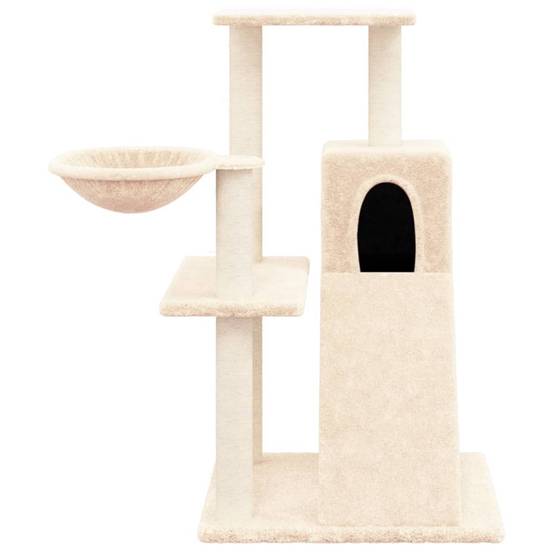 Vidaxl - Arbre à chat avec griffoirs en sisal Crème 82 cm vidaXL 171666 - Image 7