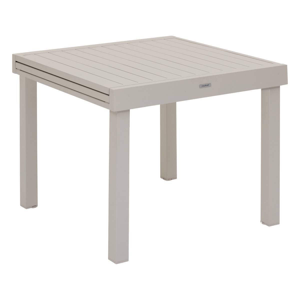 Hesperide - Table de jardin extensible "Piazza" argile 8 places en aluminium traité en epoxy Hespéride - Image 2