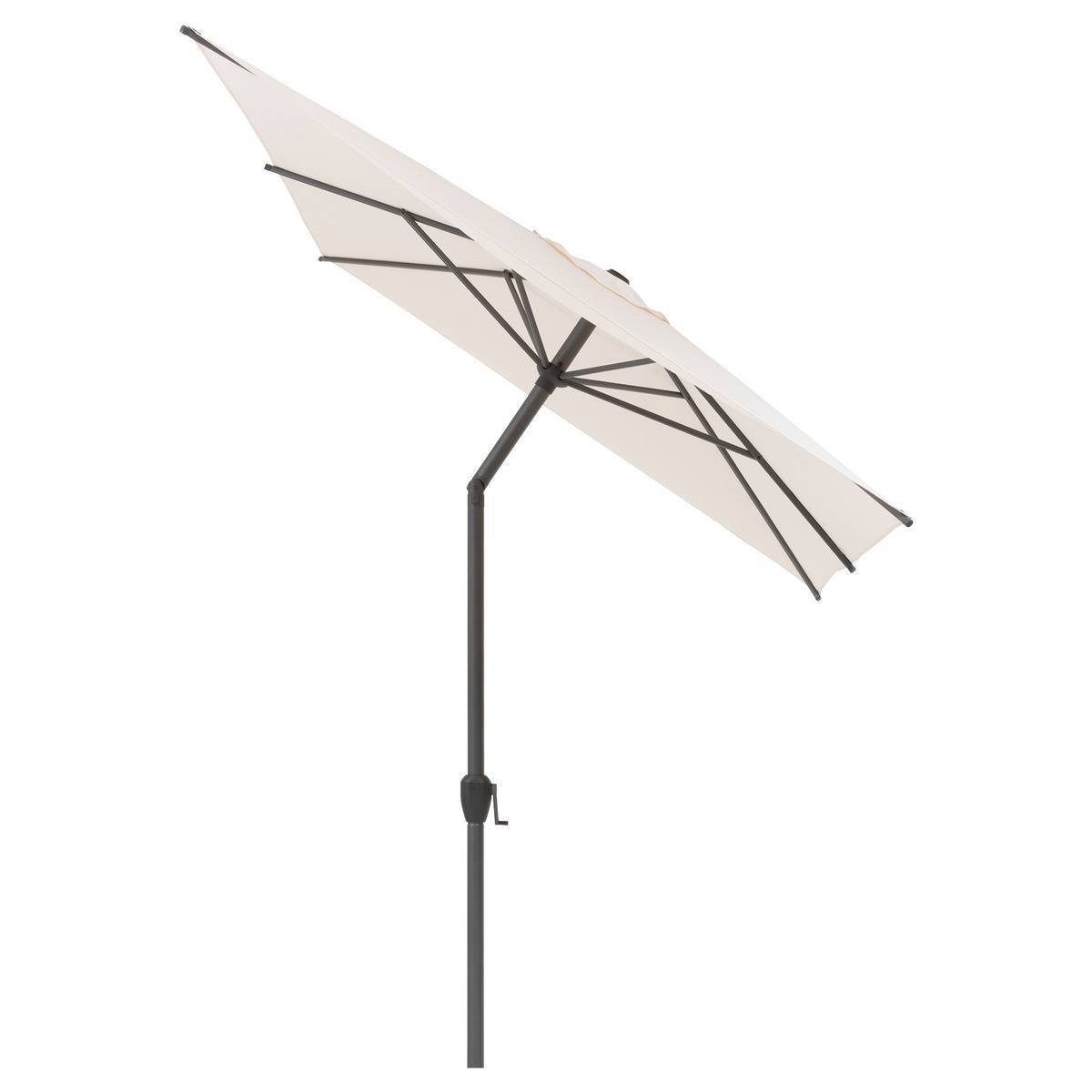 Hesperide - Parasol droit rectangulaire inclinable "Loompa" blé 2,5x2,5m Hespéride - Image 3