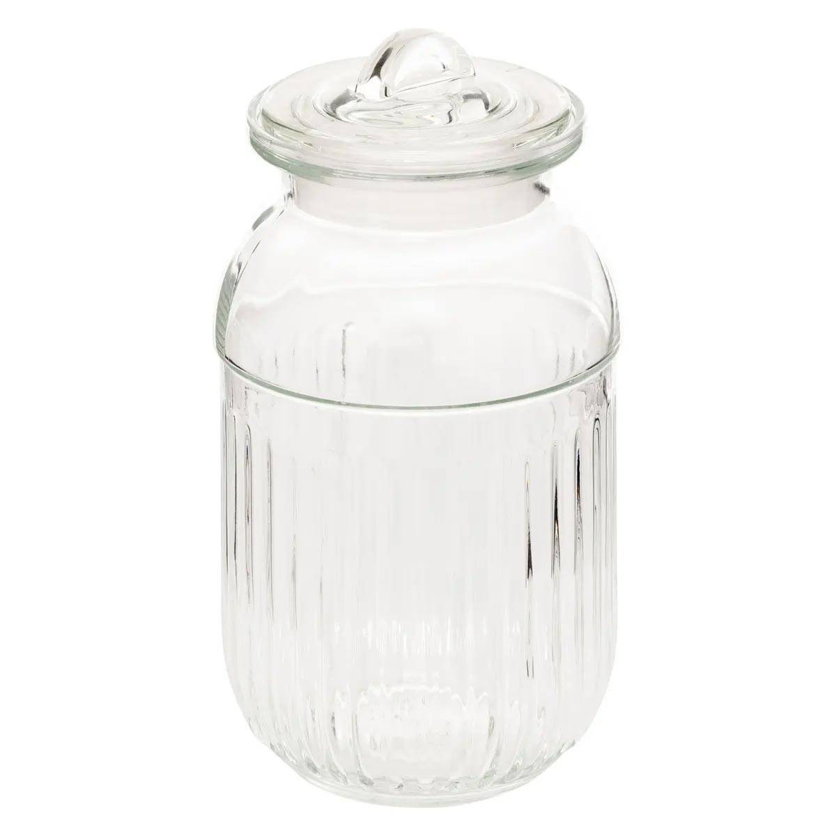 Bocal de Conservation en Verre "Lizo" 1,5L Transparent - Image 1