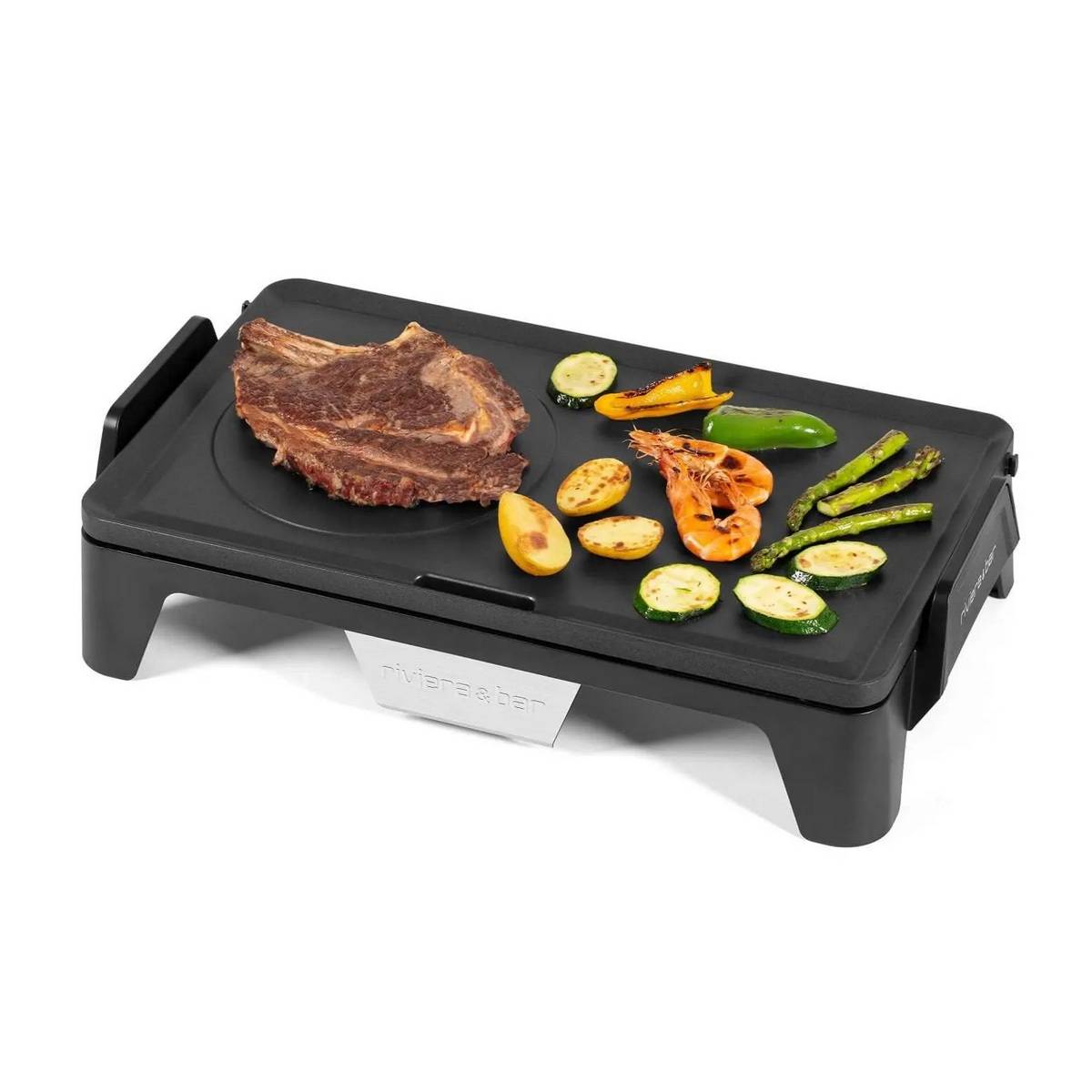 Plancha électrique 2040w 50x30cm QPL450 Riviera & Bar - Image 2