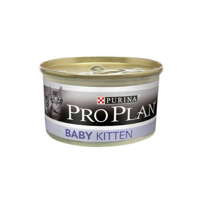 Proplan - PATEE CHATON - KITTEN - MOUSSE POULET - PURINA PROPLAN 24*85 g