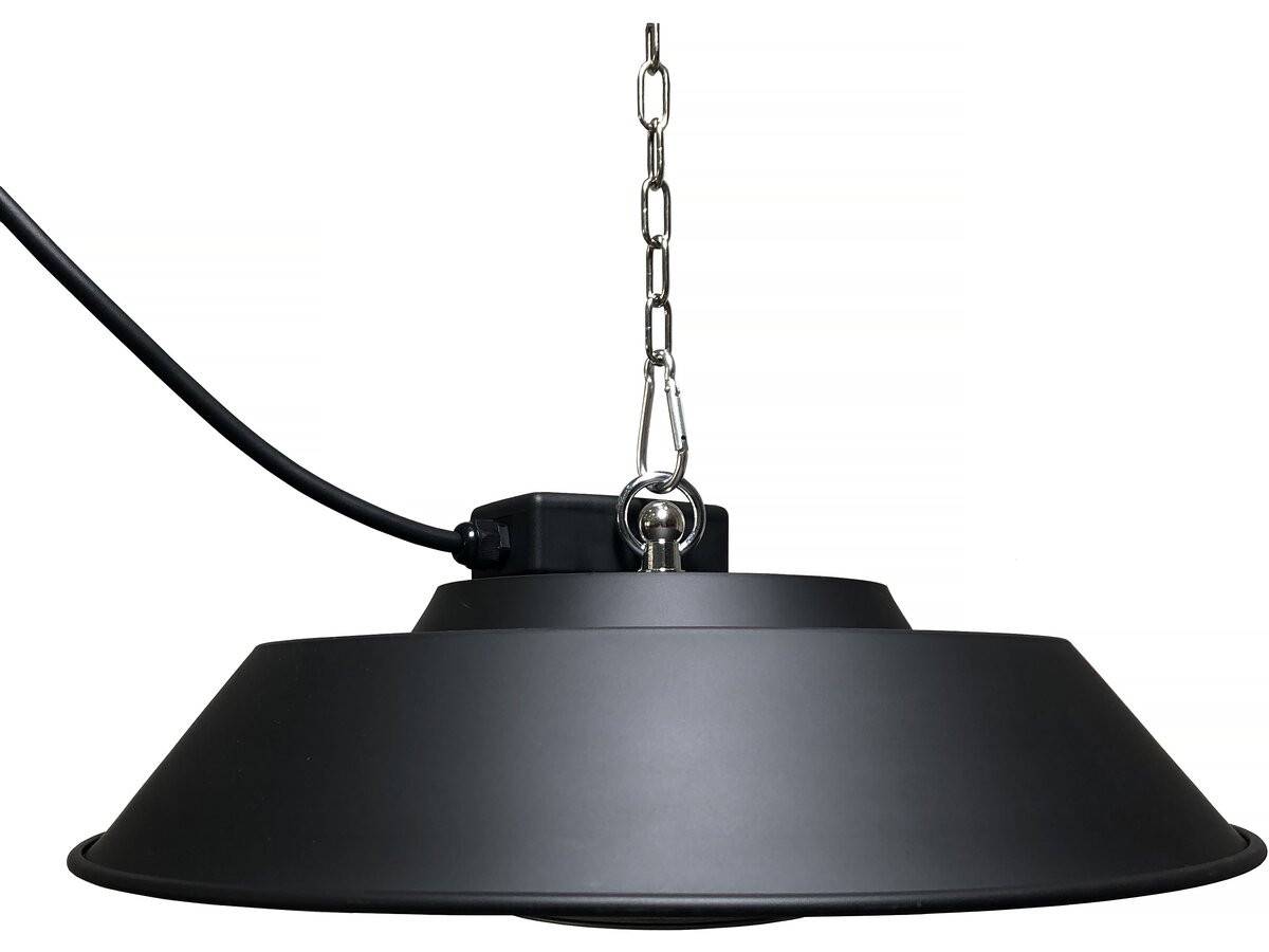 Chauffage électrique Suspendu - 1500w - Noir -habitat Et Jardin - Image 3