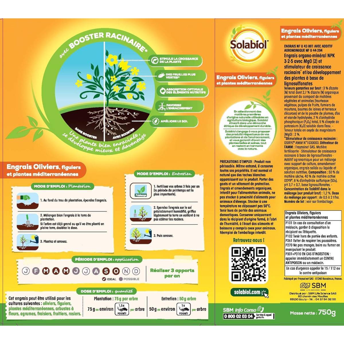 Multitanks - Pack Solabiol Maladies et Engrais pour Oliviers : Traitement et Fertilisation - Image 2