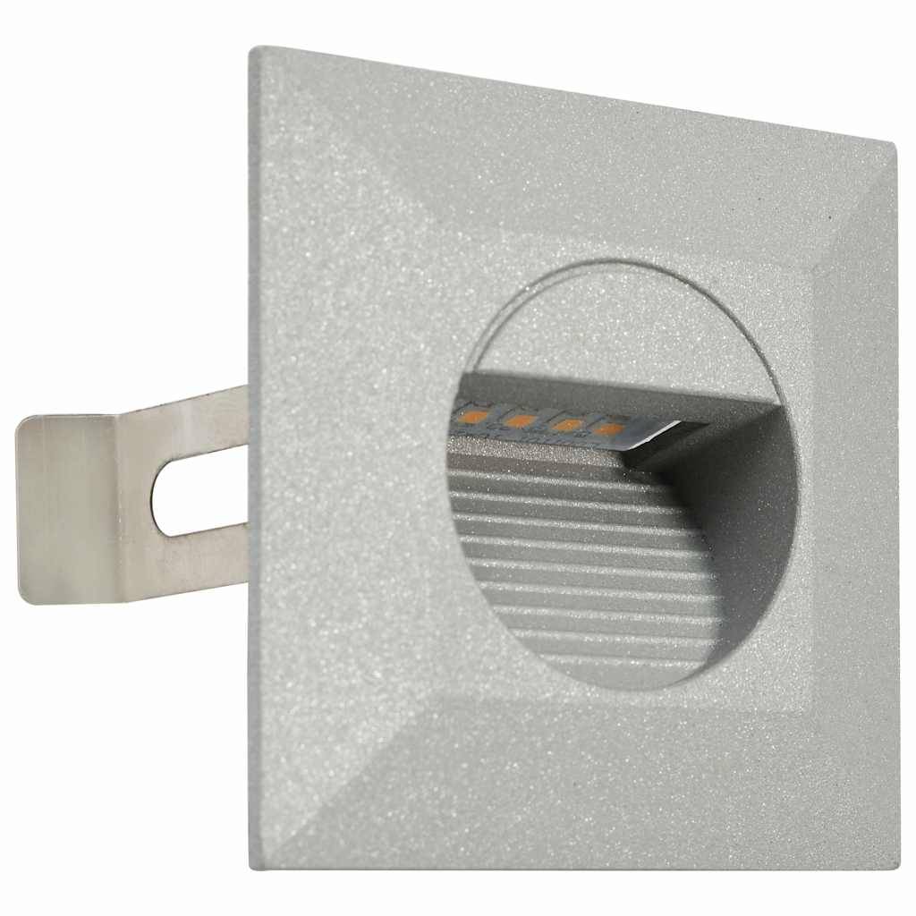 6pcs Appliques murales LED extérieures - Lampes murales extérieures 5 W Argenté Carré g196 - Image 3